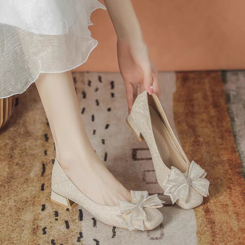 Womens Heels - Chaussures de soirée à semelle souple
