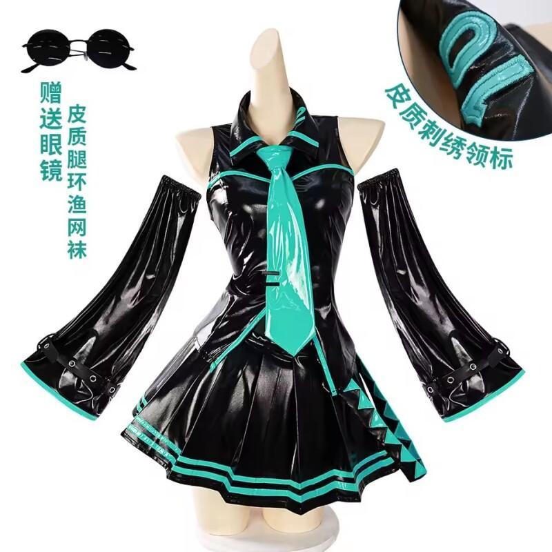 Midi Dress - Ensemble complet de cosplay d'anime, robe