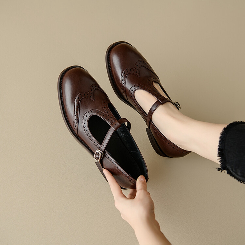 Womens Heels - Escarpins en cuir fendu pour femmes,