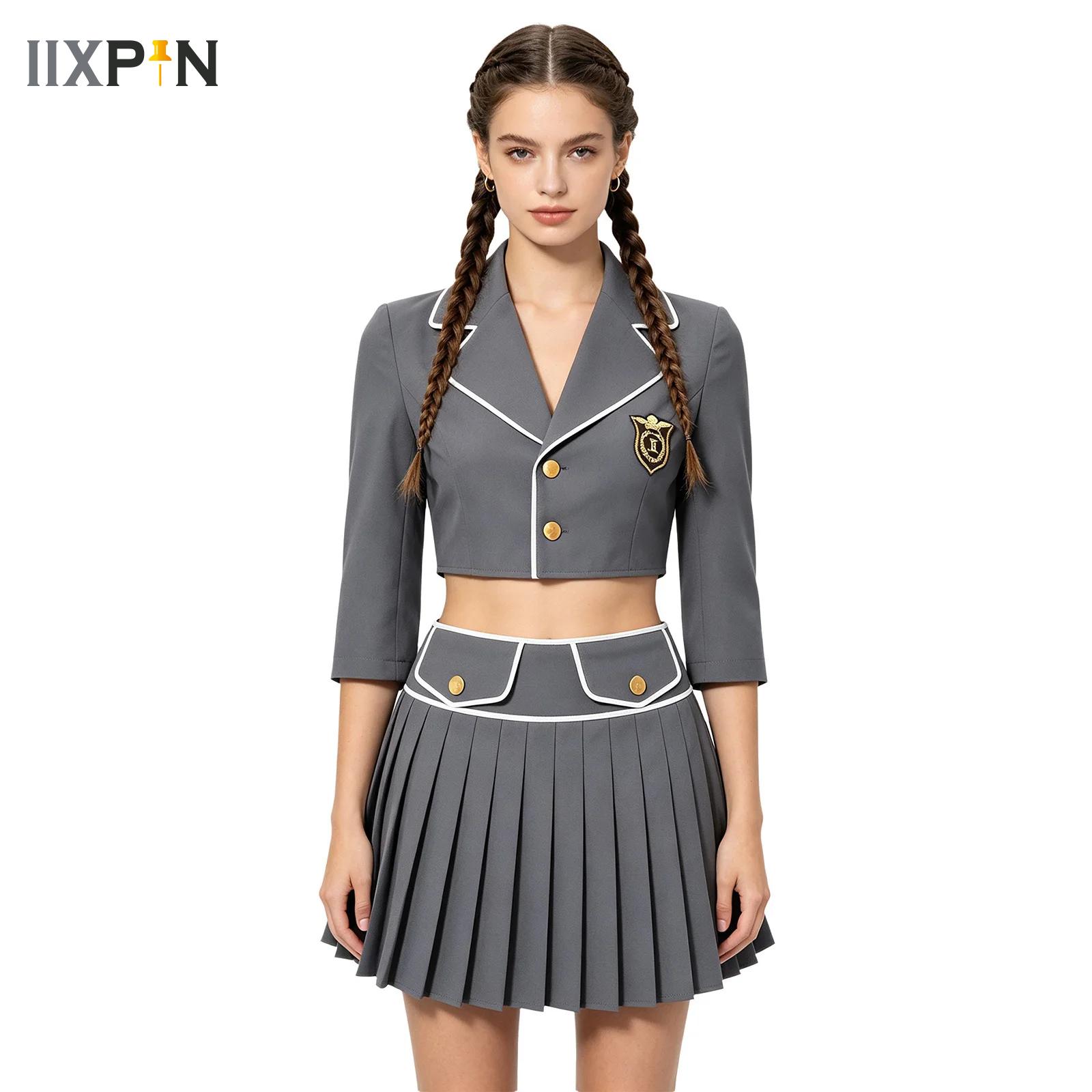Womens Blazer - Costume de cosplay d'écolière japonaise pour