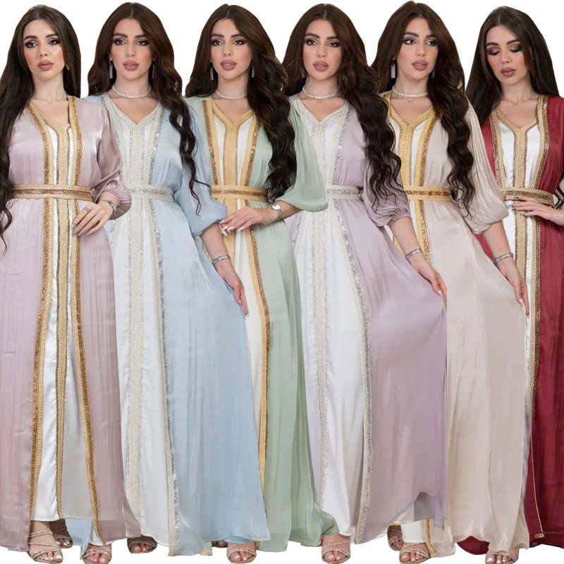 Evening Gown - Robe de soirée longue en satin
