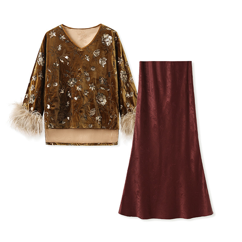 Ensemble chemisier à manchette - Silk Blouse avis et prix