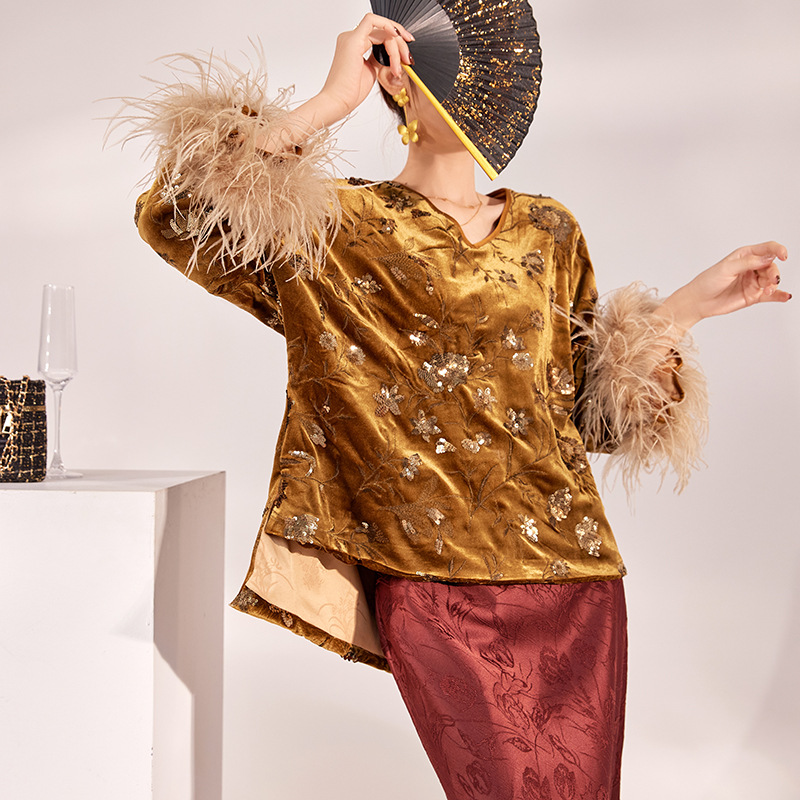 Ensemble chemisier à manchette - Silk Blouse avis et prix