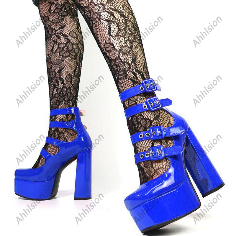 Ahhlsion – chaussures de print - Pump Heel Block avis et prix