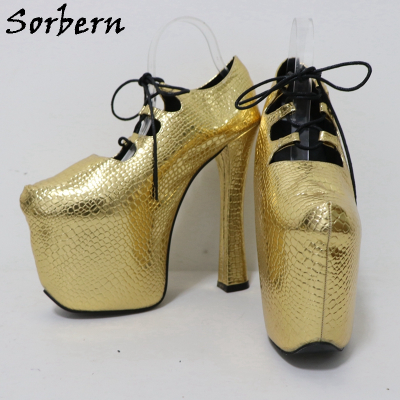 Sorbern or Crocodile 20Cm pomp - Pump Heel Block avis et prix