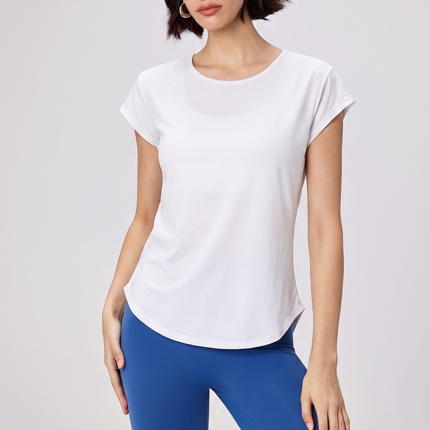 T-shirt de yoga à manches cour - Silk Blouse avis et prix