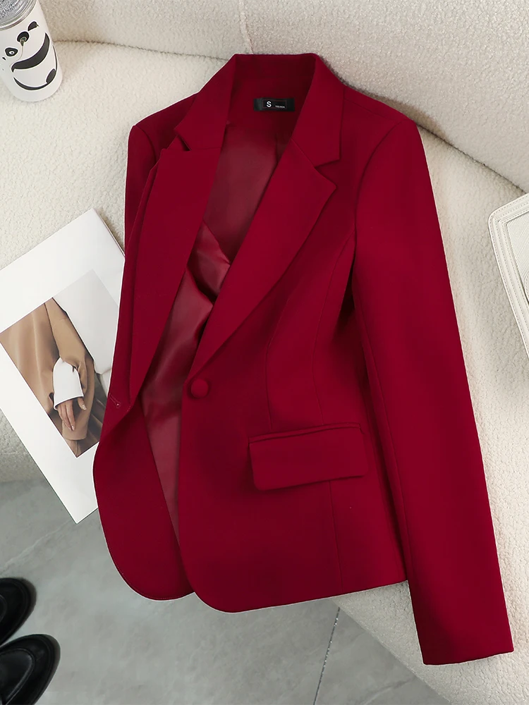 Femmes Blazer dames rouge vert - Women'S Red Formal Wear avis et prix