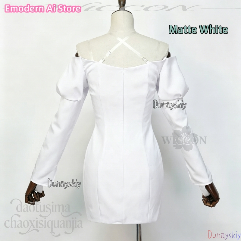 Nouvelle Robe Blanche CAFE Cro - Evening Gown avis et prix
