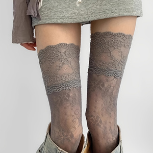 1 paire de chaussettes au-dess - Lace Dress avis et prix