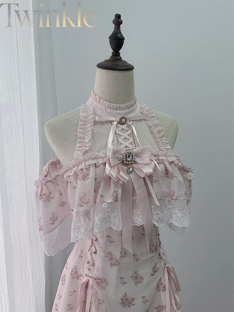 Robe d'été à fleurs, épaules d - Midi Dress avis et prix