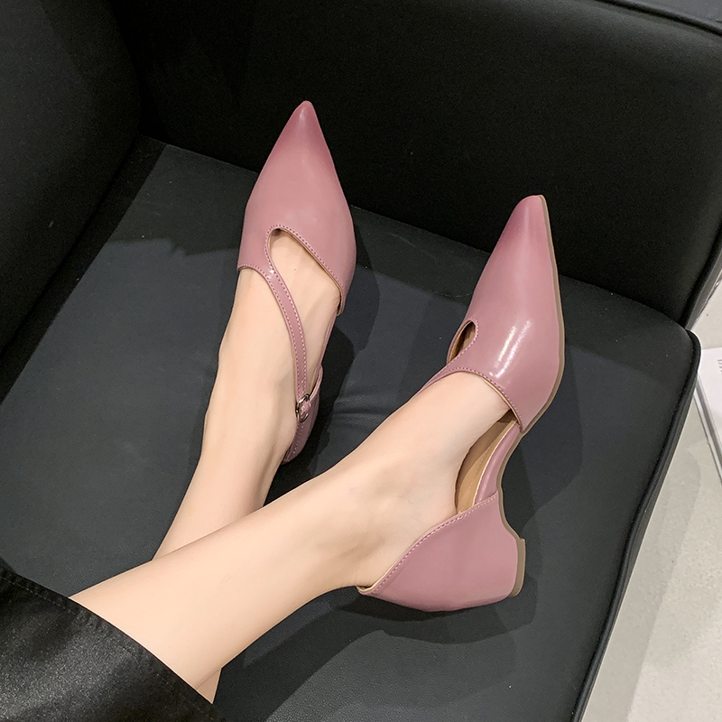 Sandales à bout pointu pour fe - Pump Heel Block avis et prix