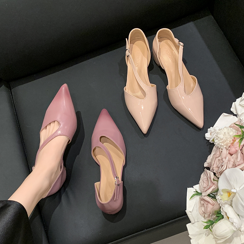Sandales à bout pointu pour fe - Pump Heel Block avis et prix
