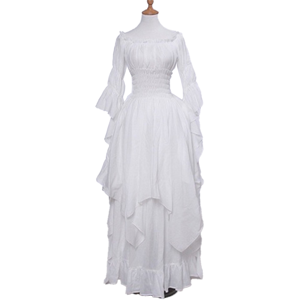 Robe médiévale rétro, robe lon - Lace Dress avis et prix