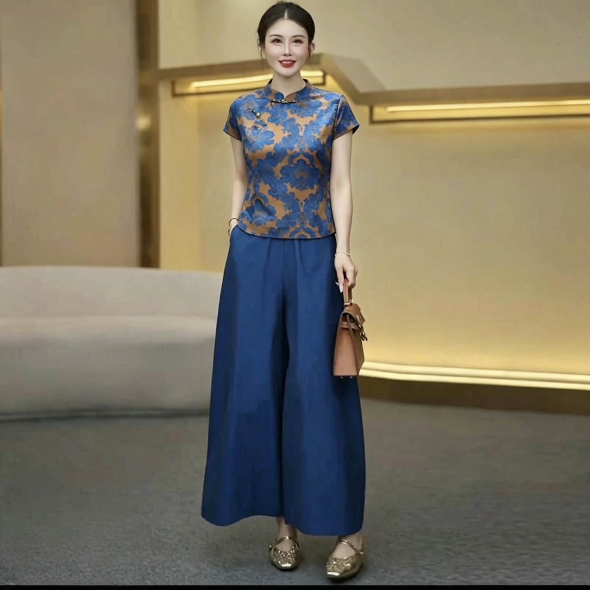 Ensemble deux pièces élégant e - Silk Blouse avis et prix