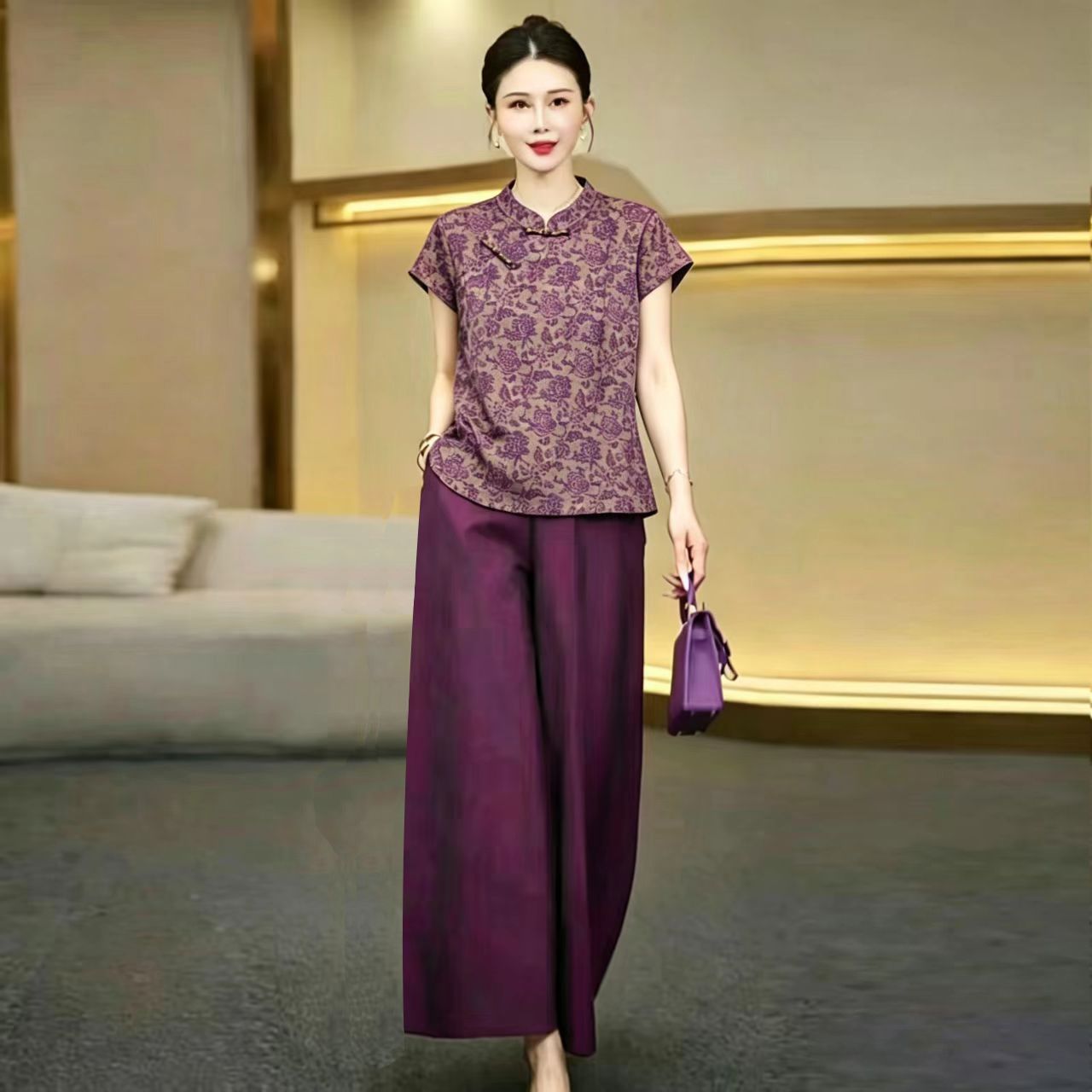 Ensemble deux pièces élégant e - Silk Blouse avis et prix