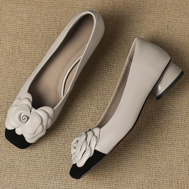 Escarpins à enfiler en peau de - Womens Heels avis et prix