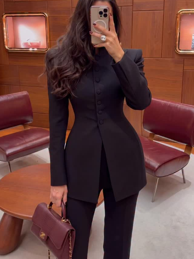 Ensemble tailleur 2 pièces pou - Womens Blazer avis et prix