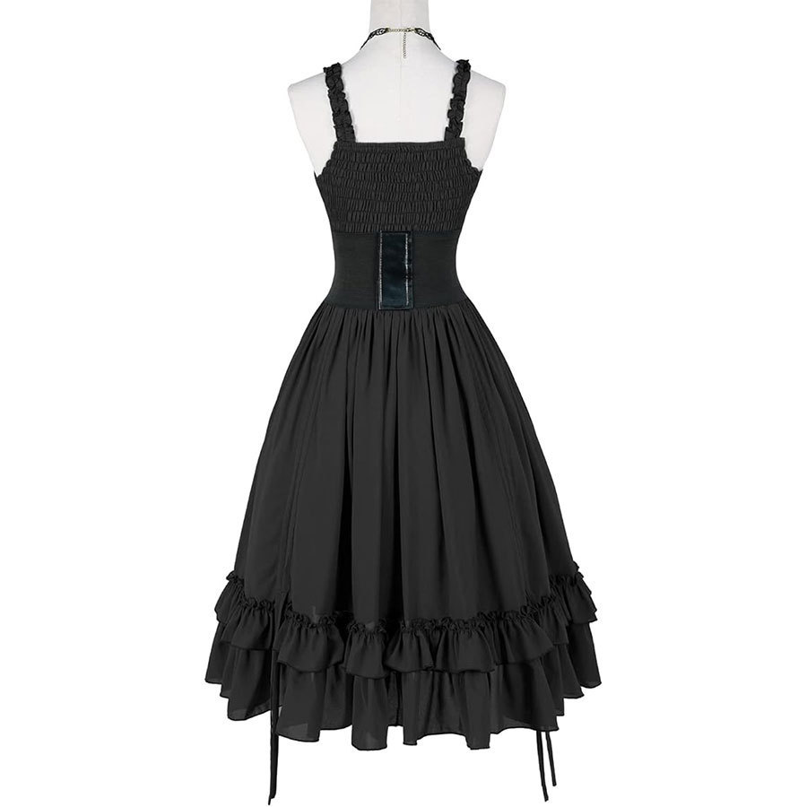 Robe Gothique Femme Corset Nui - Midi Dress avis et prix