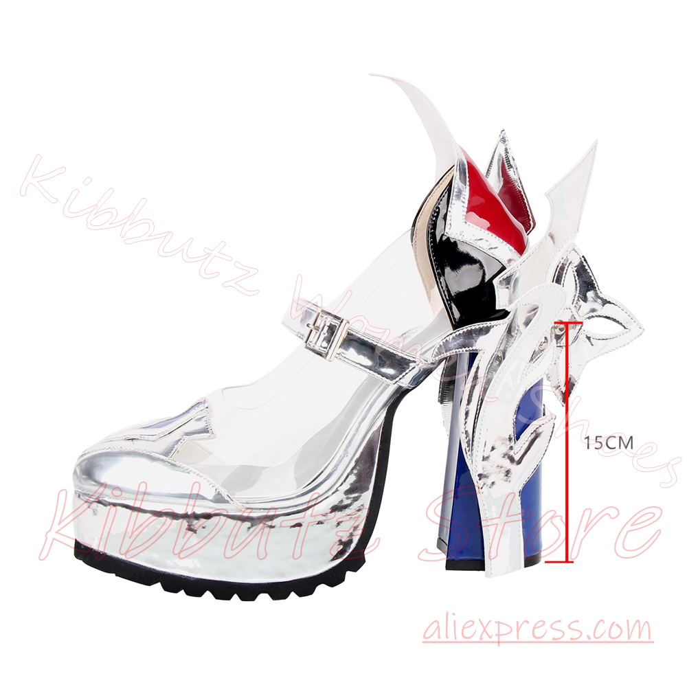 Escarpins Mary Jane à platefor - Pump Heel Block avis et prix