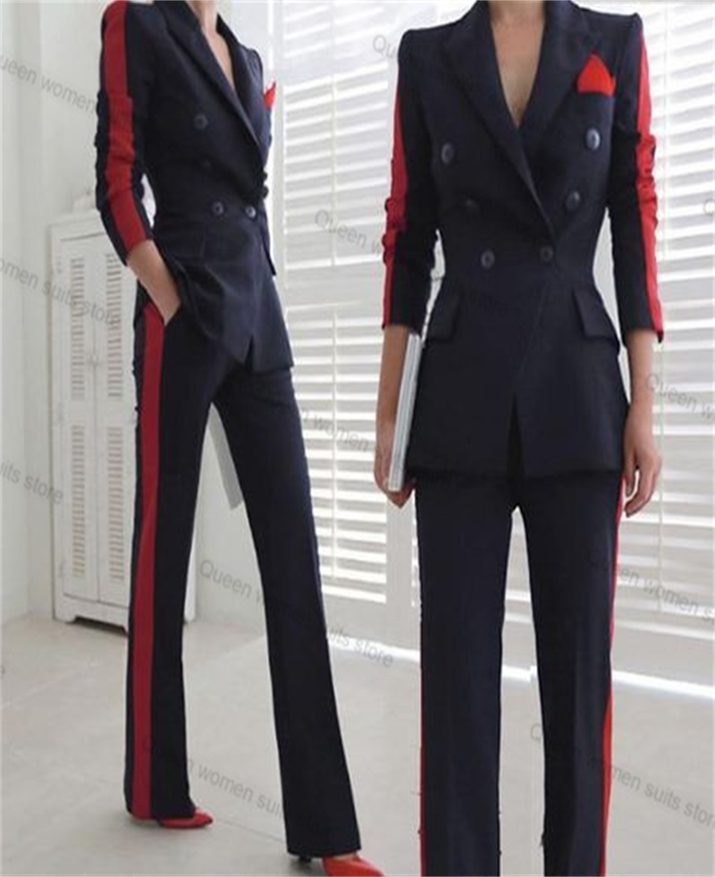 Ensemble 2 pièces blazer et pa - Women'S Red Formal Wear avis et prix