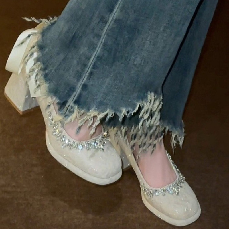 Escarpins Mary Jane à talon ca - Pump Heel Block avis et prix