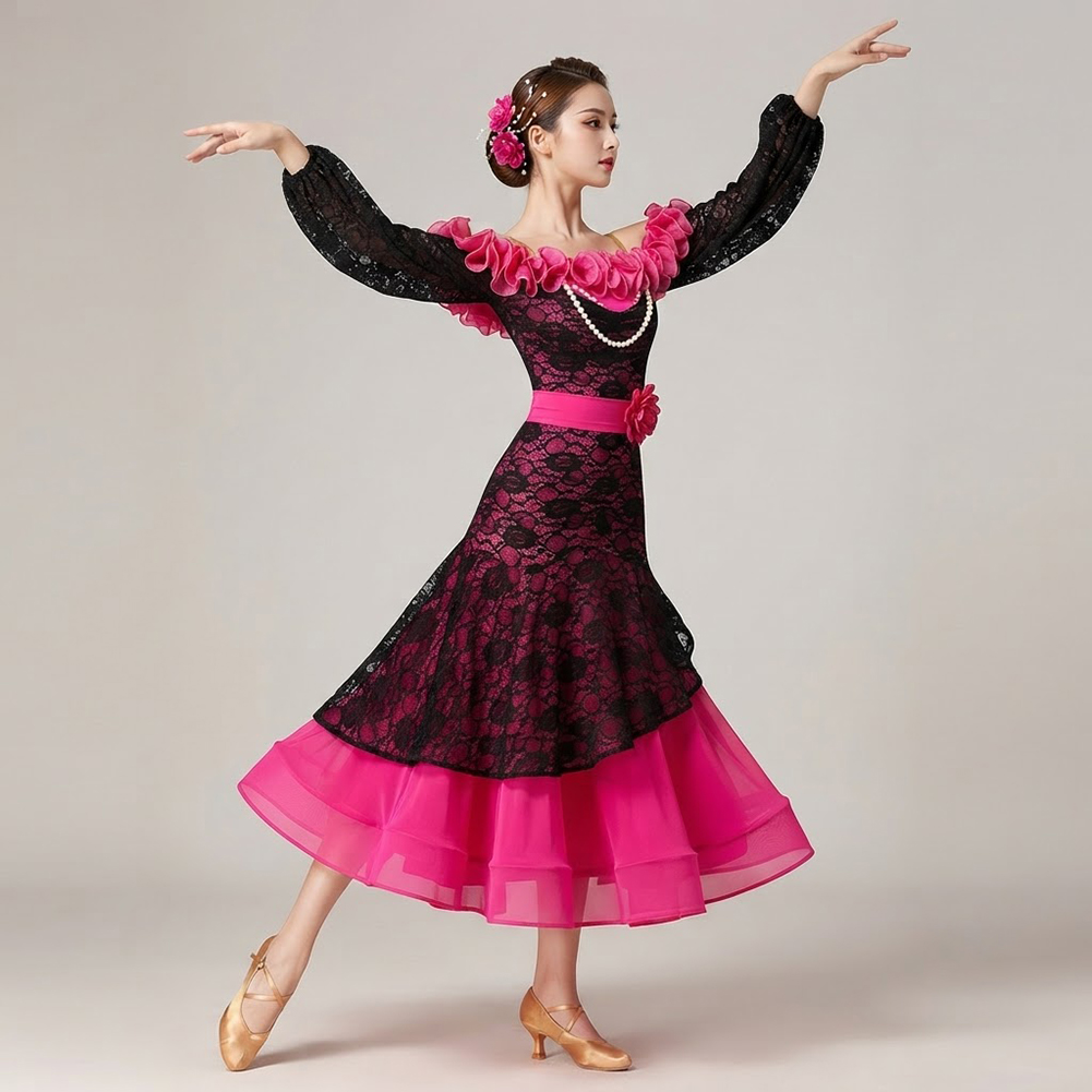 Robe de danse quotidienne pour - Women'S Red Formal Wear avis et prix