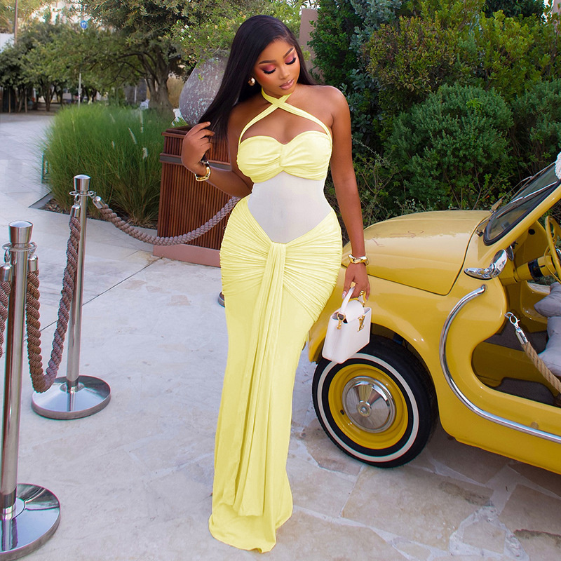 Robe moulante dos nu à licou p - Midi Dress avis et prix