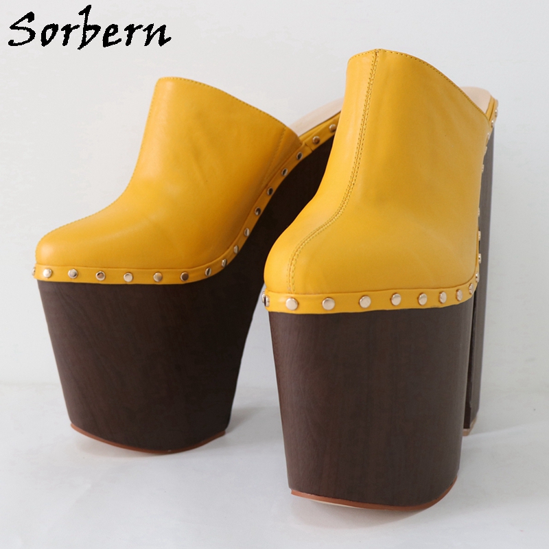 Sorbern-Chaussures Escarpins U - Pump Heel Block avis et prix
