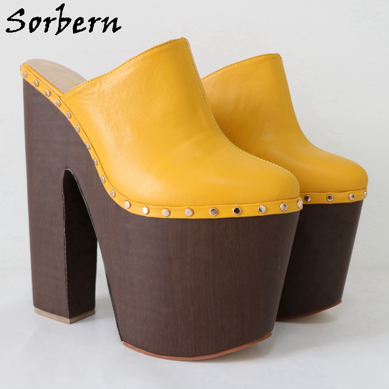 Sorbern-Chaussures Escarpins U - Pump Heel Block avis et prix