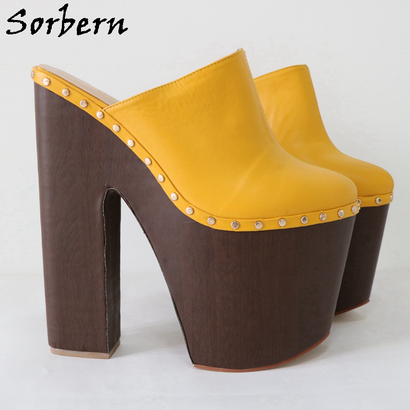 Sorbern-Chaussures Escarpins U - Pump Heel Block avis et prix