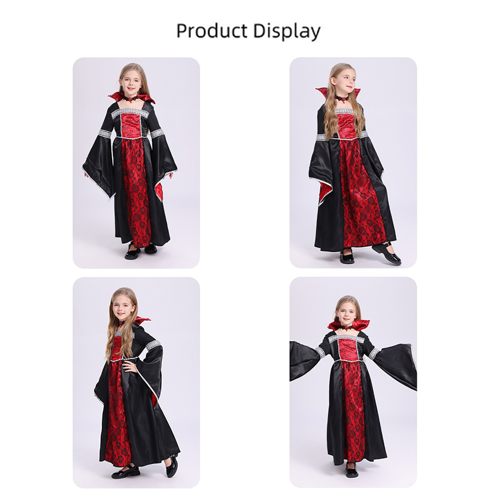 Costume de Sorcière Rouge et N - Women'S Red Formal Wear avis et prix