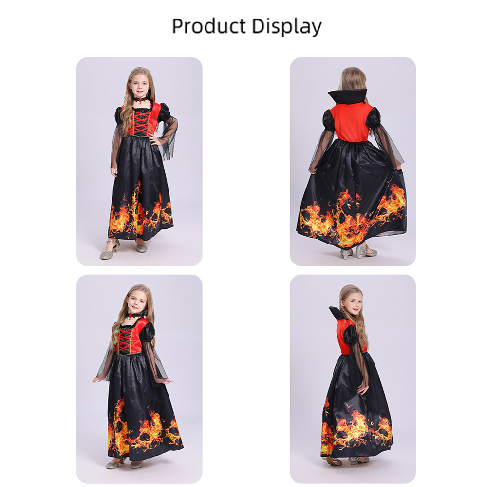 Costume de Sorcière Rouge et N - Women'S Red Formal Wear avis et prix
