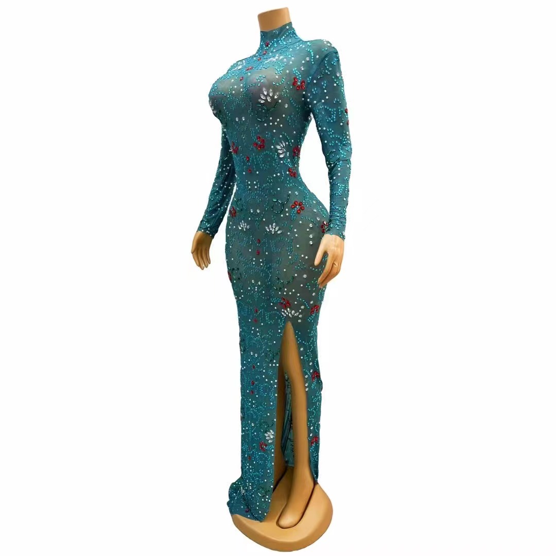 Robe de Soirée Sexy à Strass,  - Women'S Red Formal Wear avis et prix