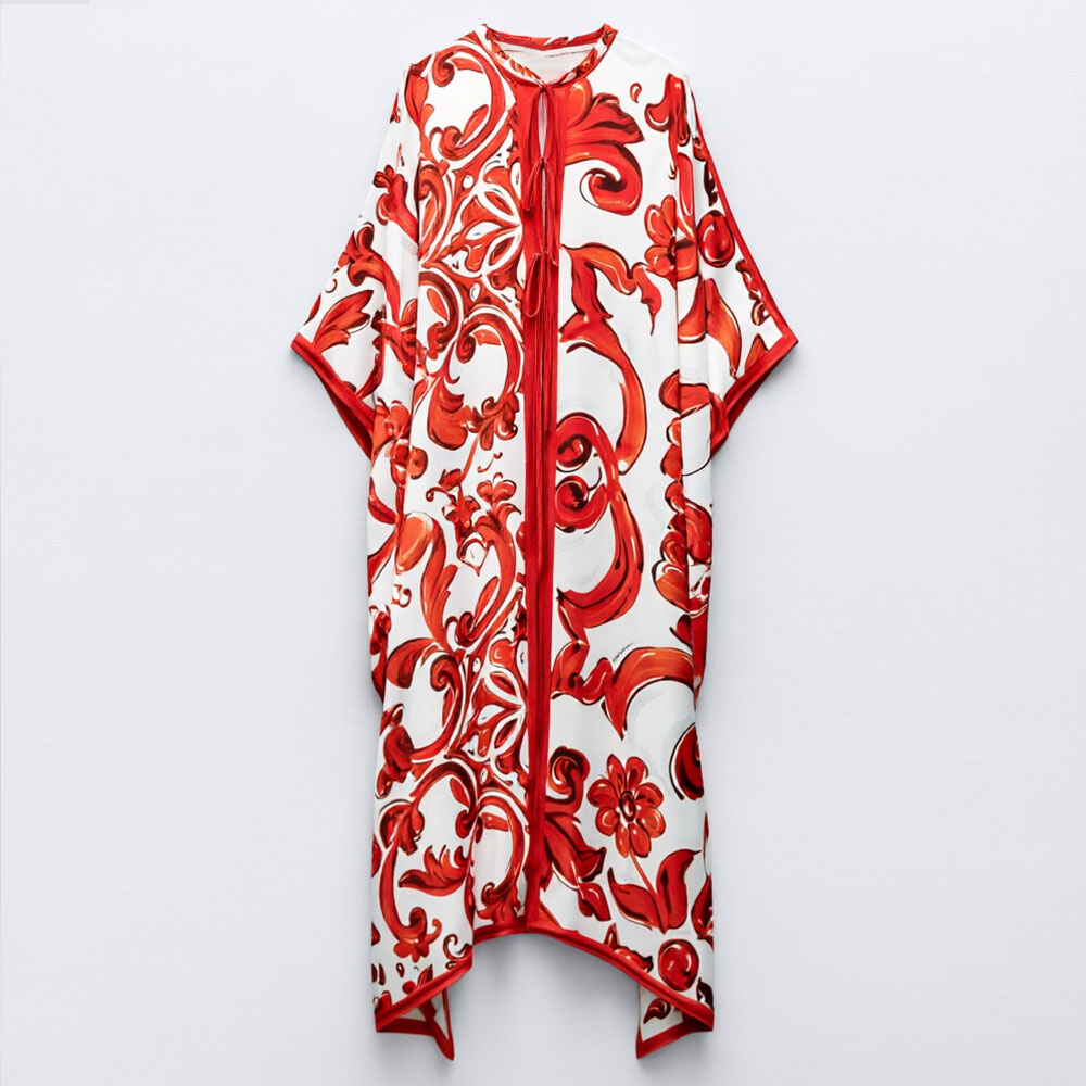Nouvelle Robe Longue Ample Fem - Women'S Red Formal Wear avis et prix
