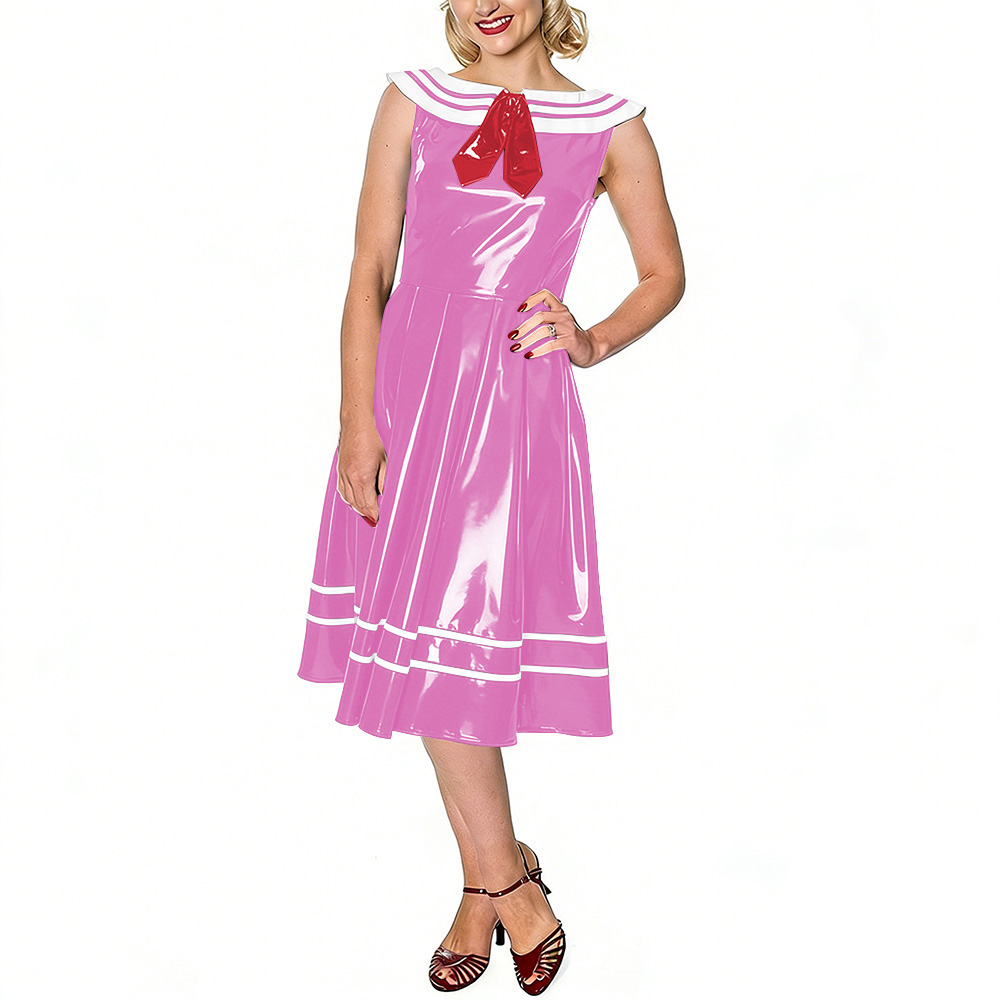 Robe Vintage Marin pour Femme  - Midi Dress avis et prix