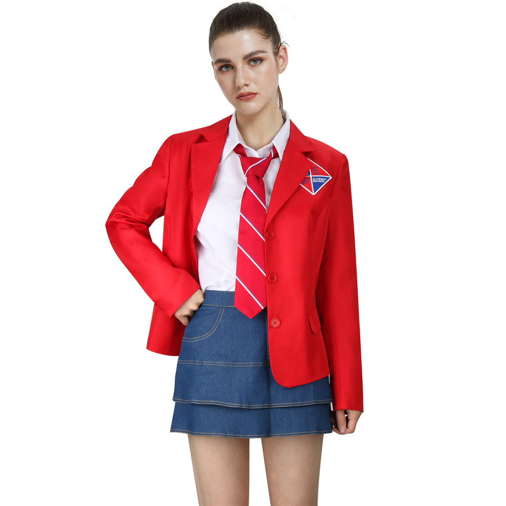Costume de cosplay uniforme sc - Womens Blazer avis et prix